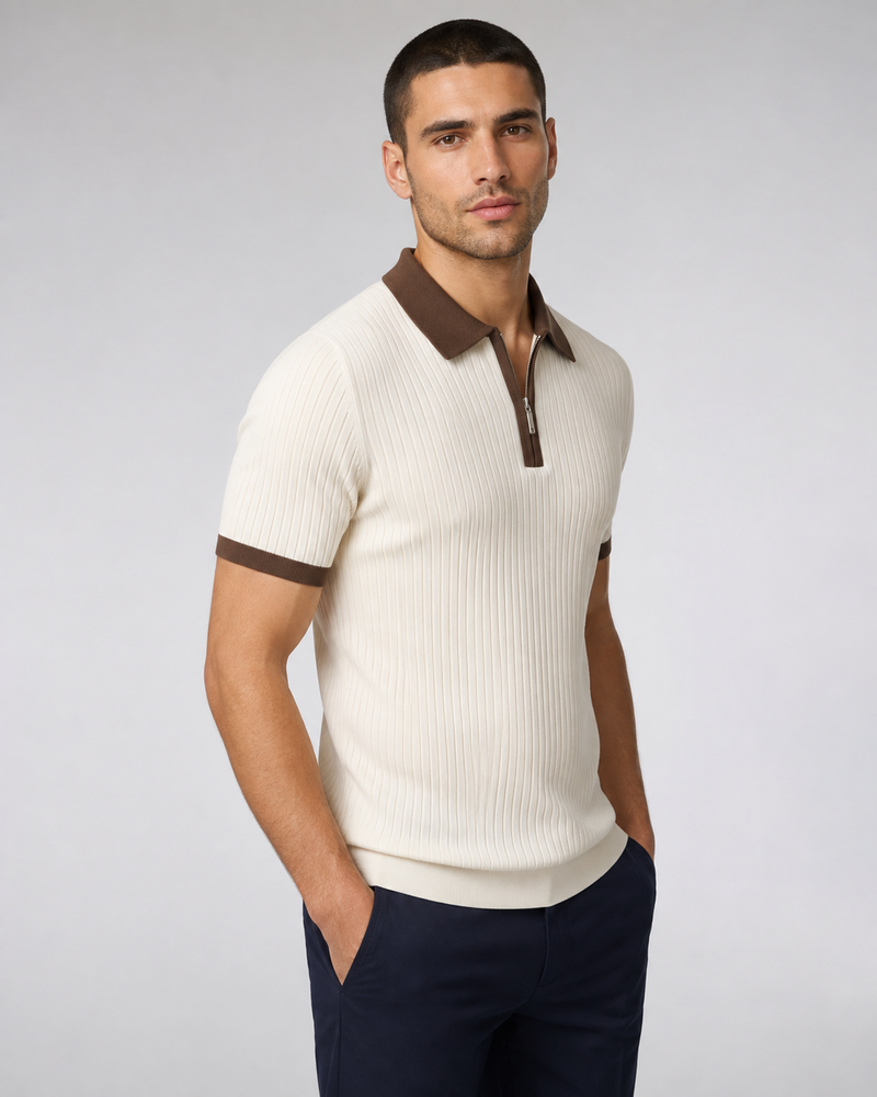 Rodolfo | Polo con cremallera