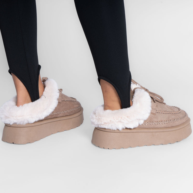 Marina | Mocasín con plataforma