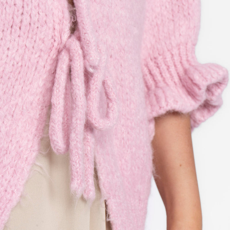 Lucila | Cárdigan oversize con lazos