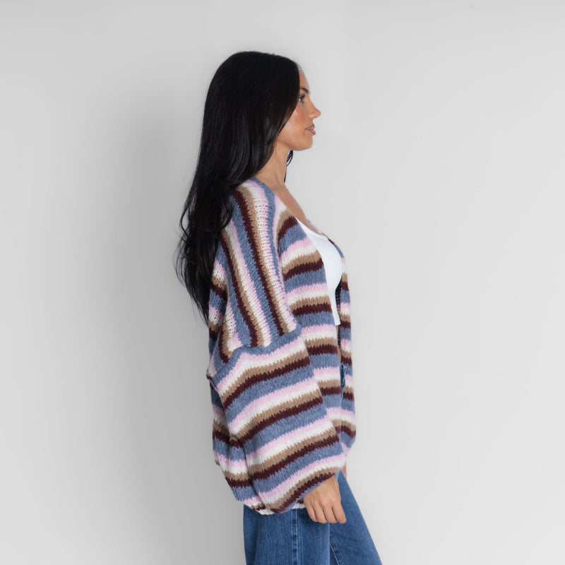Vera | Cárdigan oversize multicolor