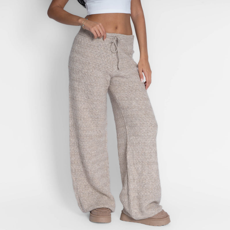 Noa | Pantalón ancho de punto