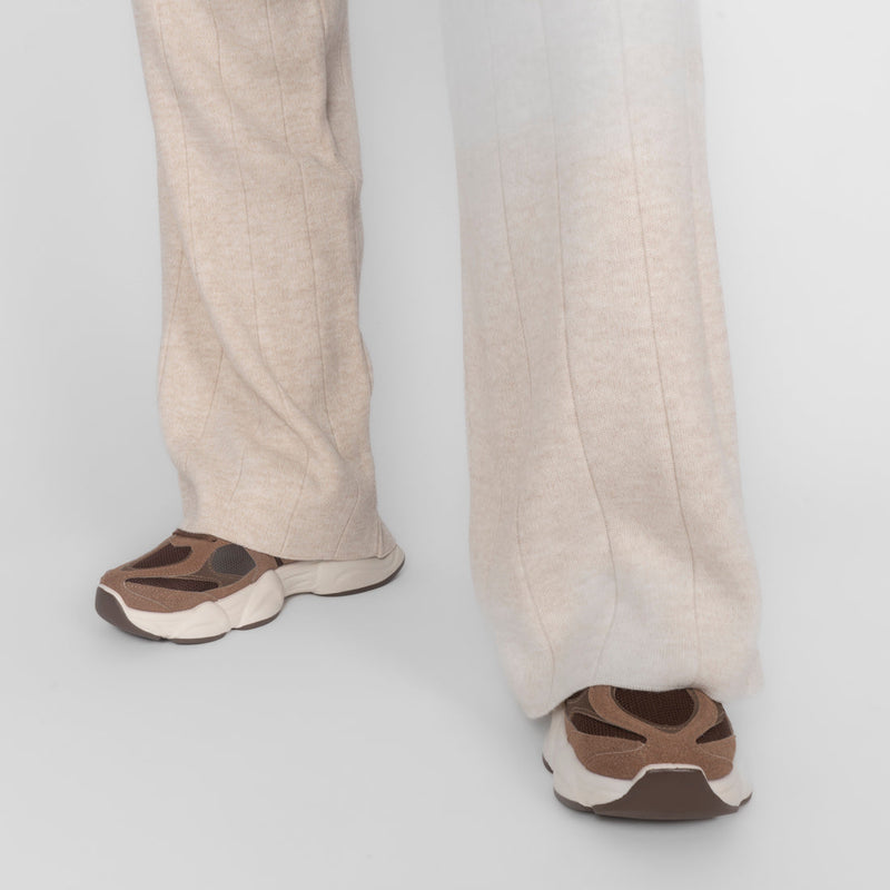 Alexia | Pantalón de punto acanalado