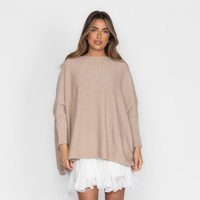 Rafaela | Jersey oversize de hombros caídos