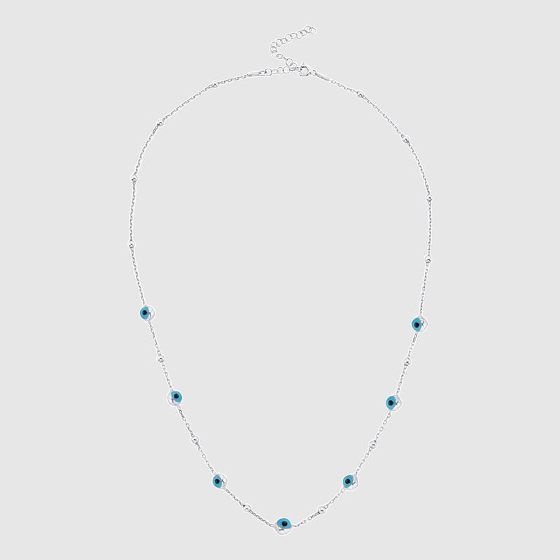 Ivet | Collar con cuentas ojo turco