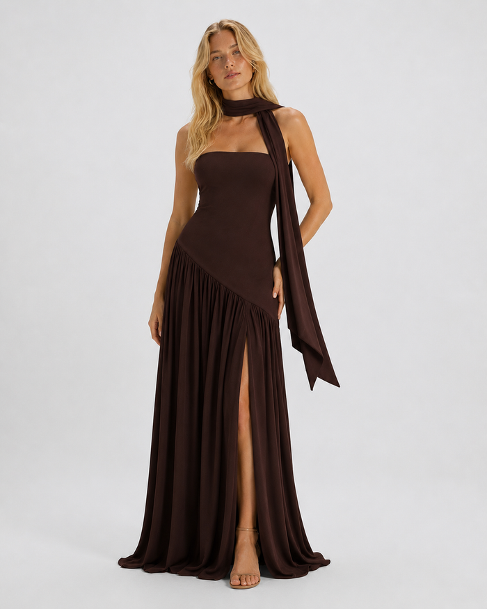 Vestido Siena Drape - vista 1