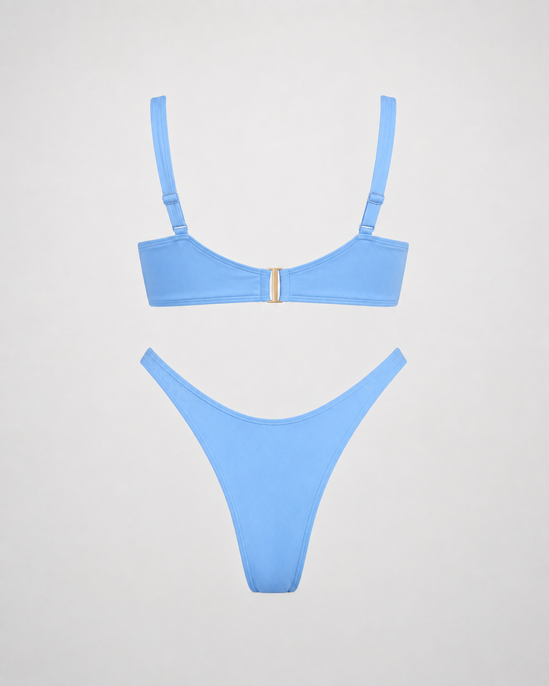 Bikini Ibiza Bandeau — vista trasera
