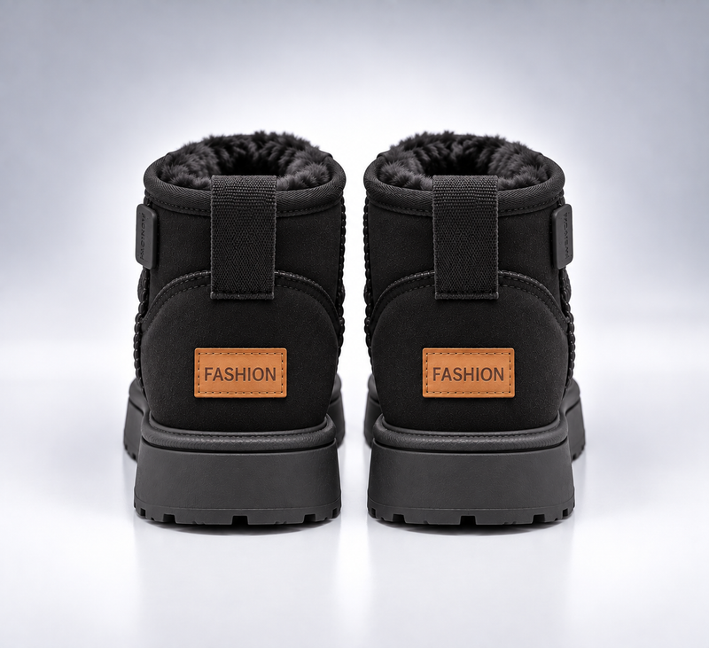 Botines Aspen Soft negro espalda