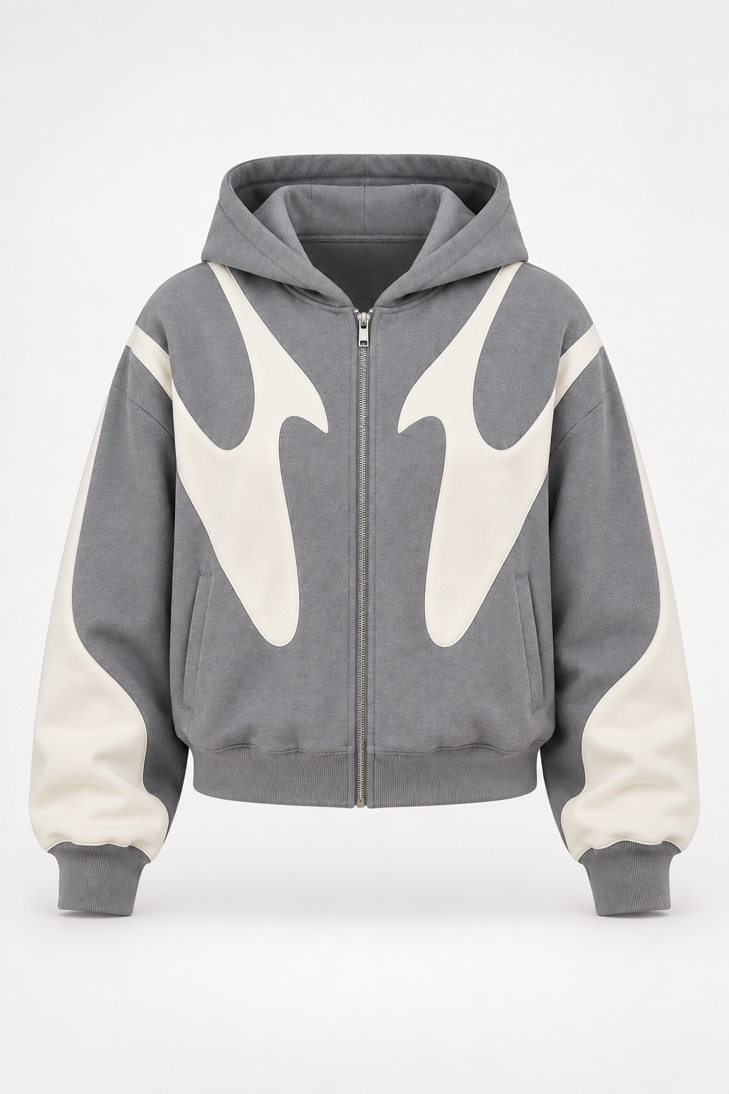 Perla | Sudadera con capucha y cremallera