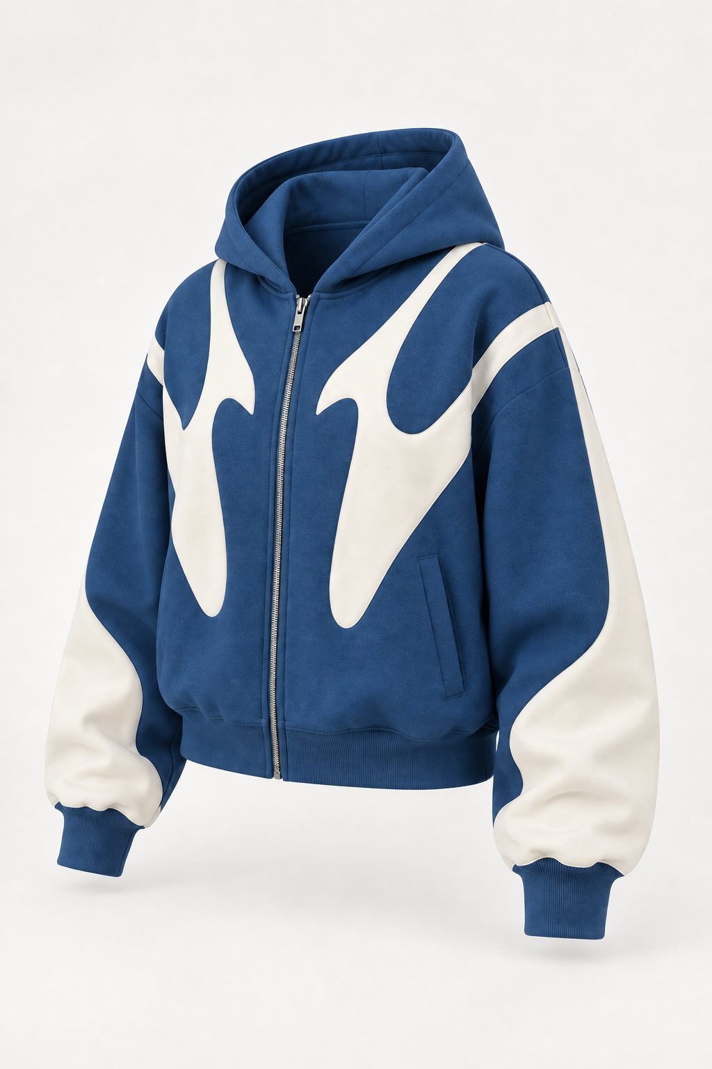 Perla | Sudadera con capucha y cremallera