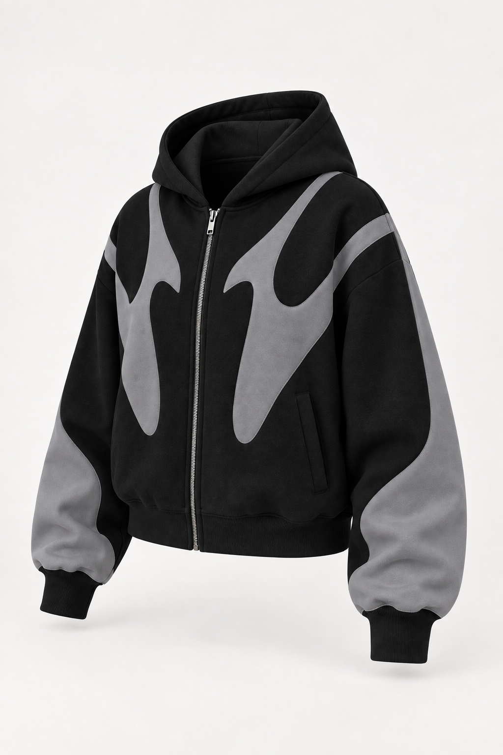 Perla | Sudadera con capucha y cremallera