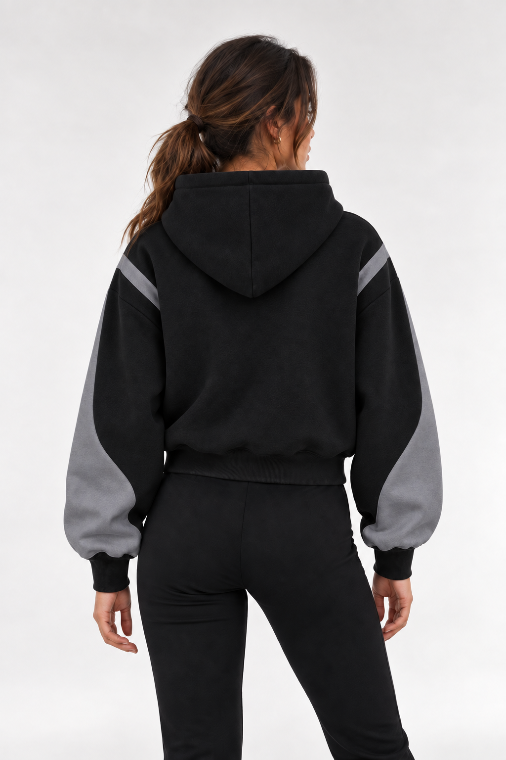 Perla | Sudadera con capucha y cremallera