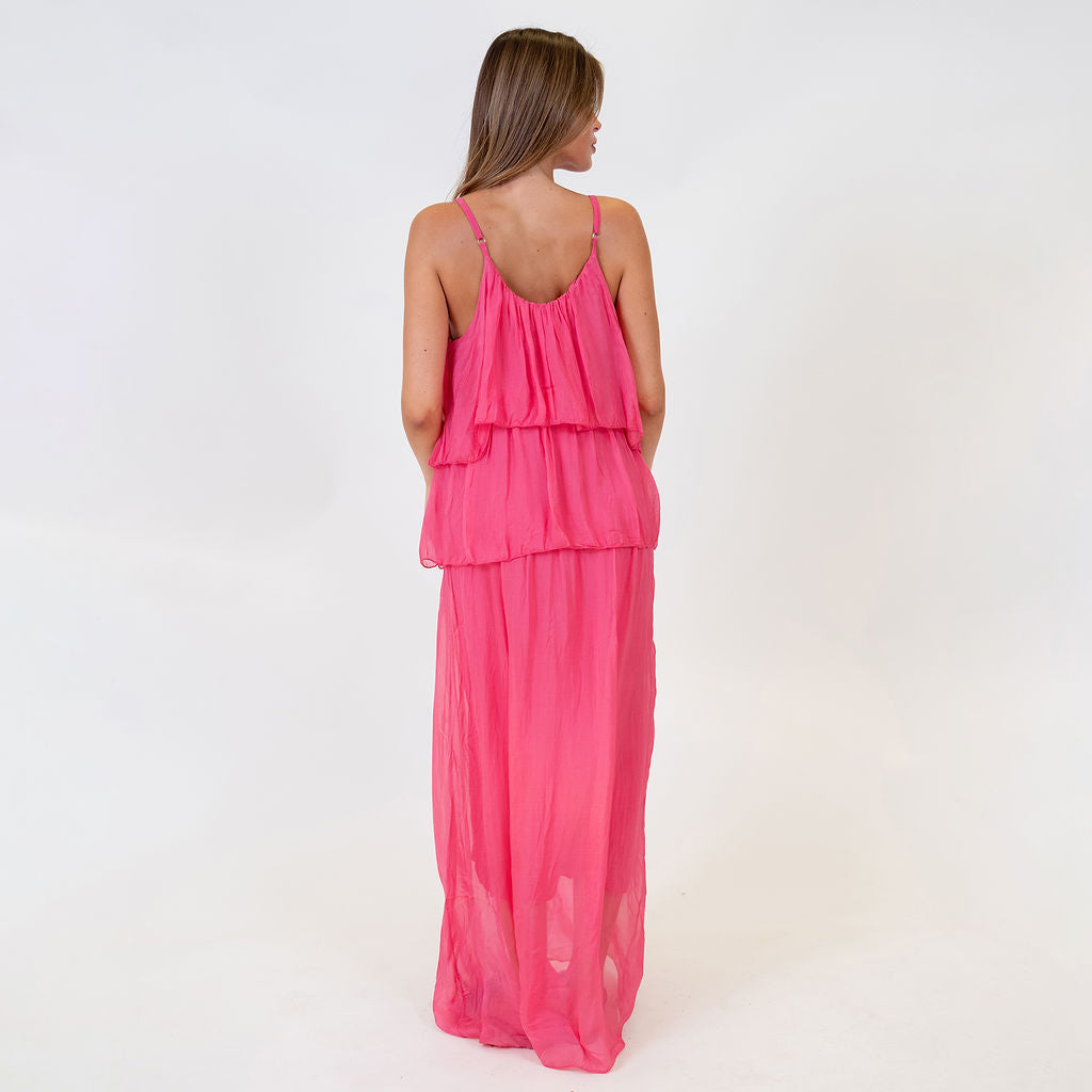 Ainhoa | Vestido largo de volantes