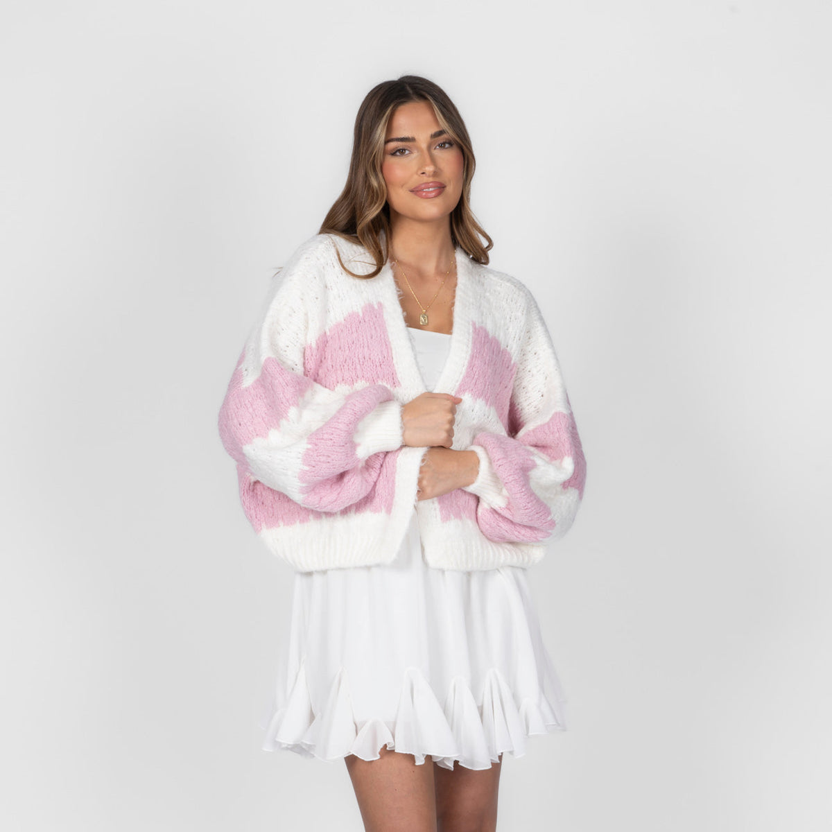 Carmen | Cárdigan oversize de rayas anchas