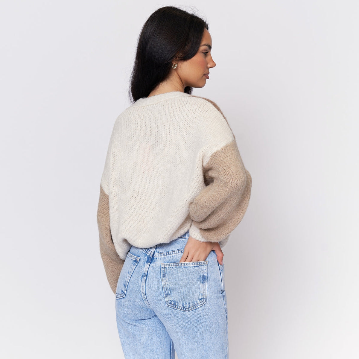 Malena | Cárdigan oversize pastel