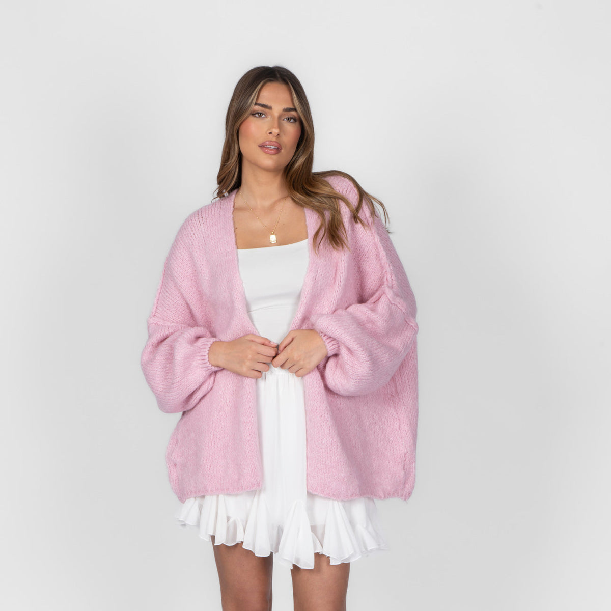 Clarisa | Cárdigan oversize abierto