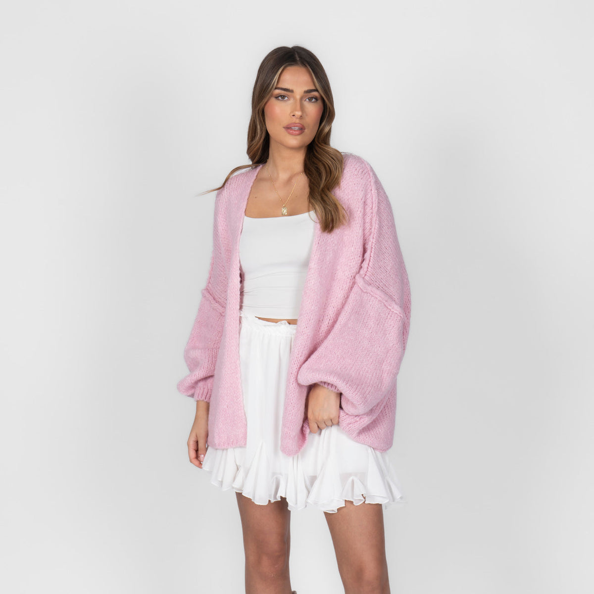 Clarisa | Cárdigan oversize abierto
