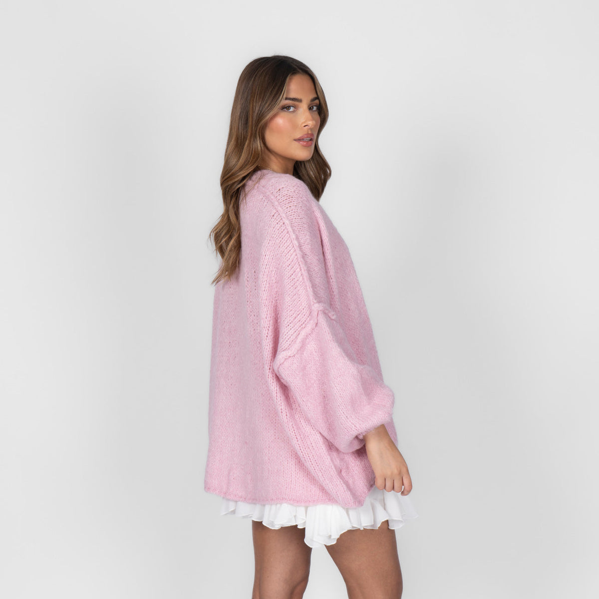 Clarisa | Cárdigan oversize abierto