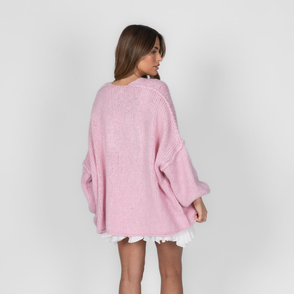 Clarisa | Cárdigan oversize abierto