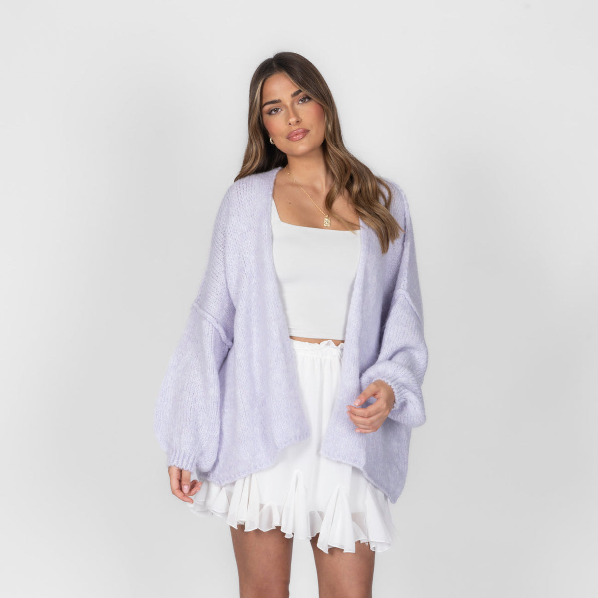 Clarisa | Cárdigan oversize abierto