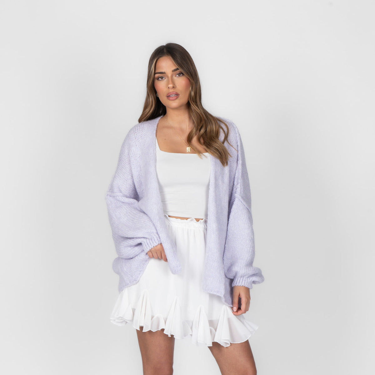 Clarisa | Cárdigan oversize abierto