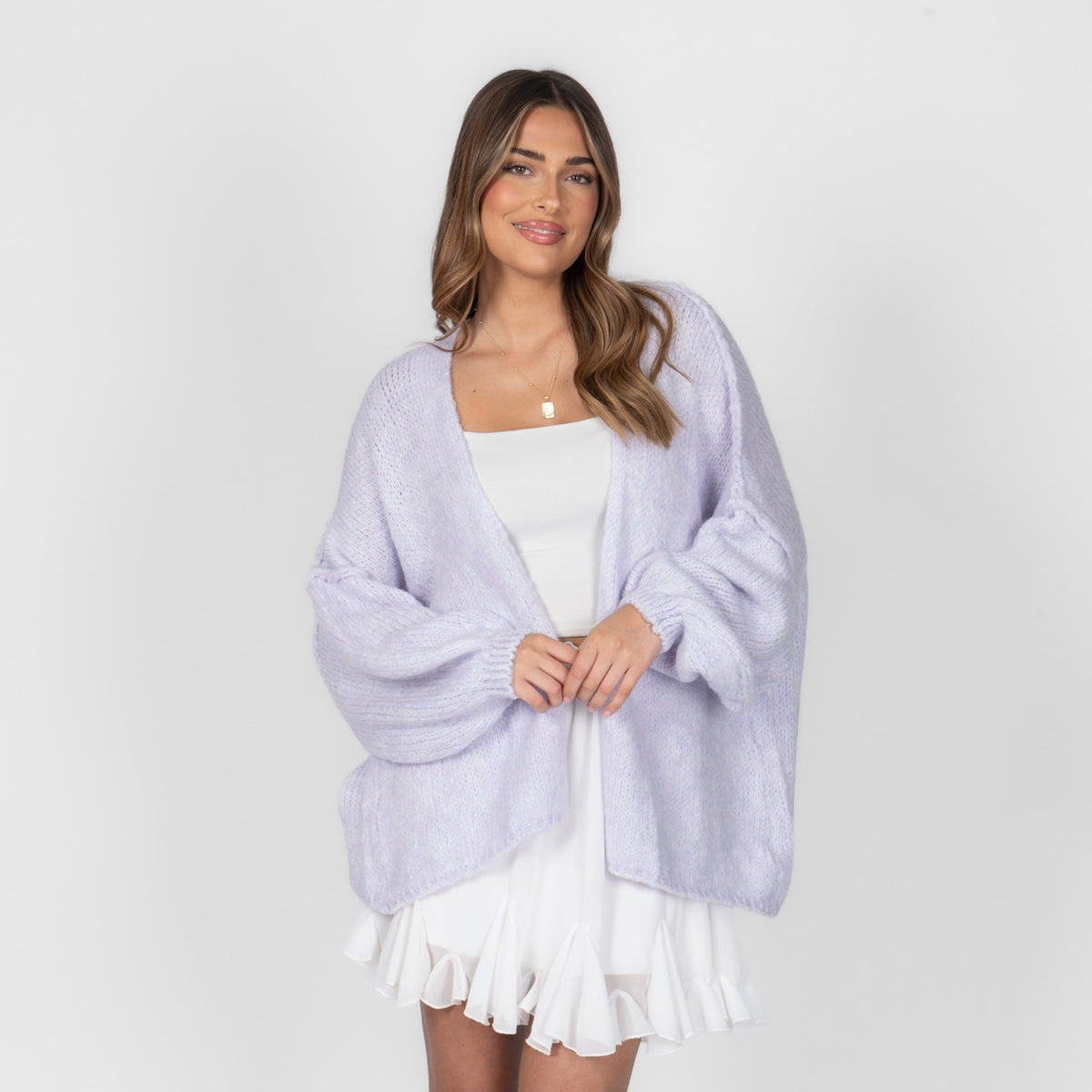 Clarisa | Cárdigan oversize abierto