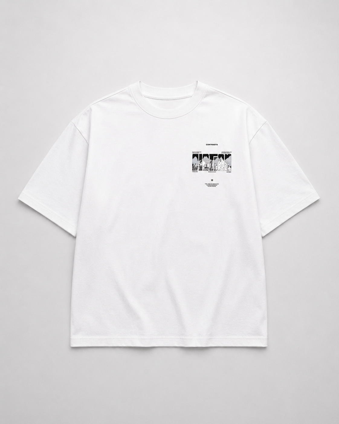 Raúl | Camiseta oversize con estampado en la espalda