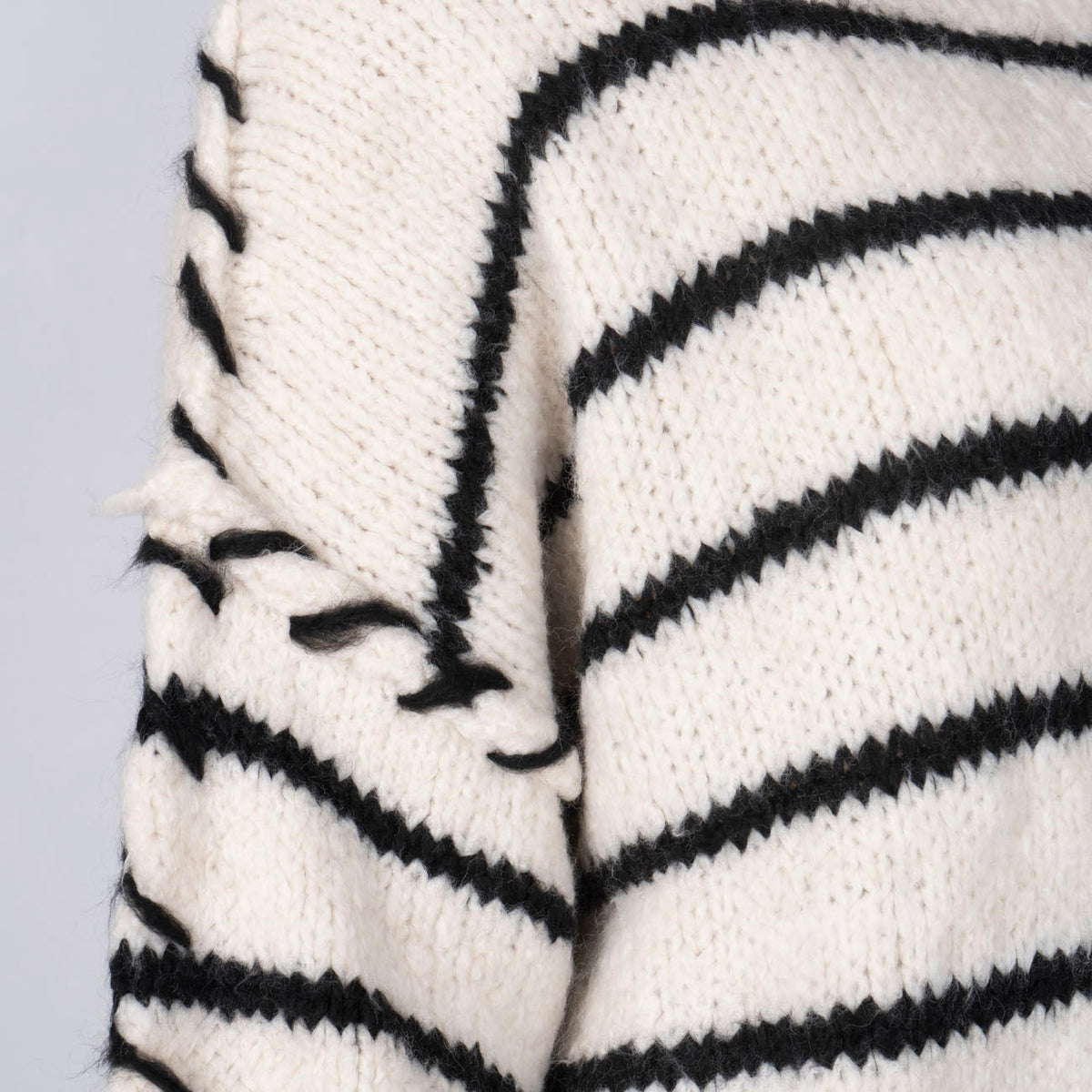 Coral | Jersey oversize de rayas marineras