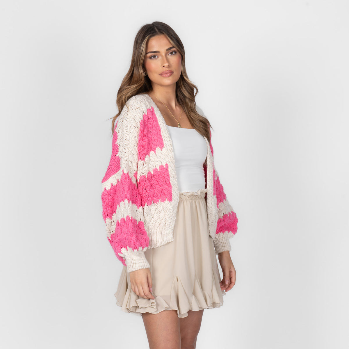 Patricia | Cárdigan oversize de ondas