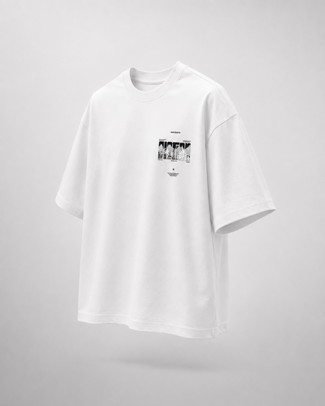 Raúl | Camiseta oversize con estampado en la espalda