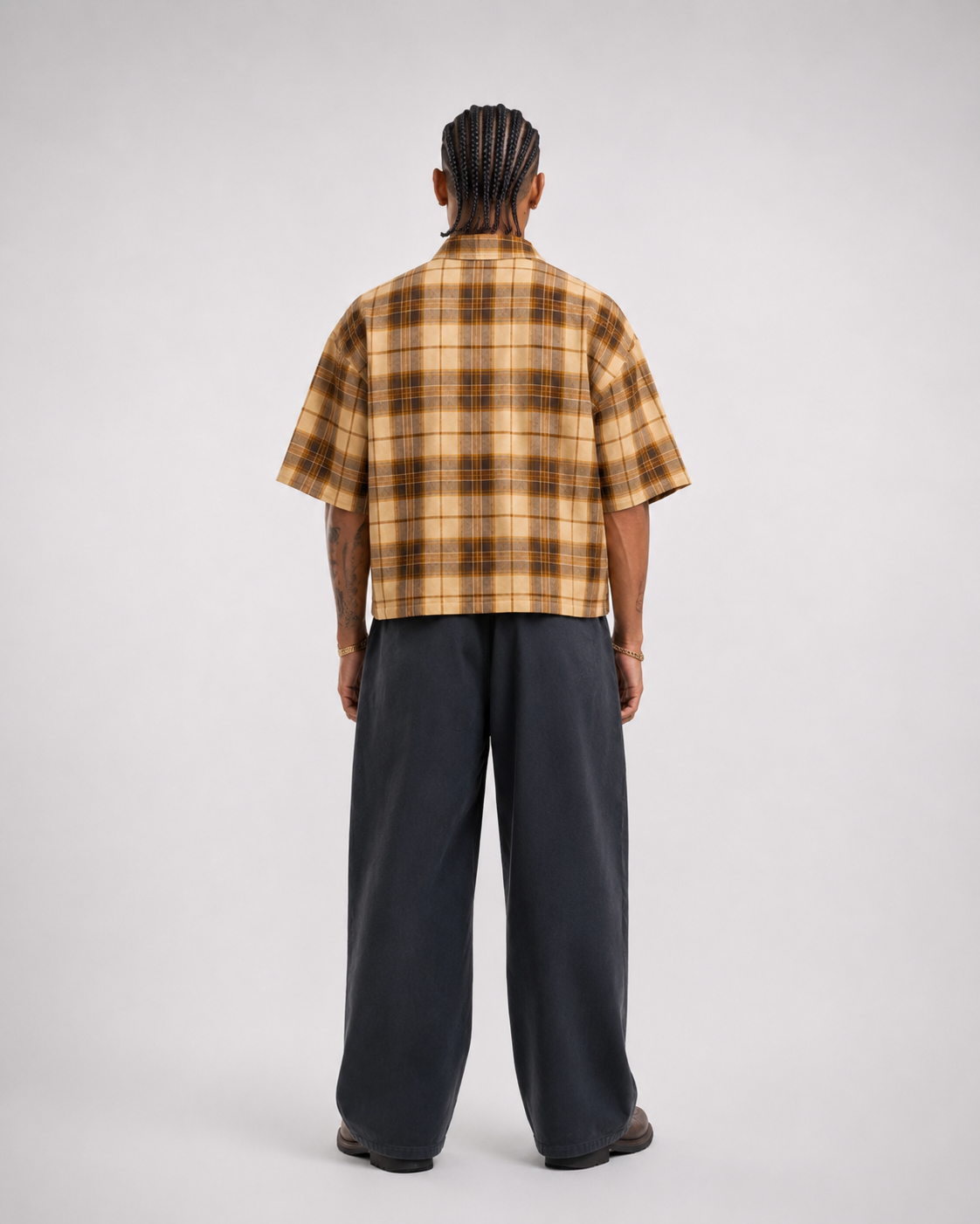 Héctor | Camisa oversize de cuadros