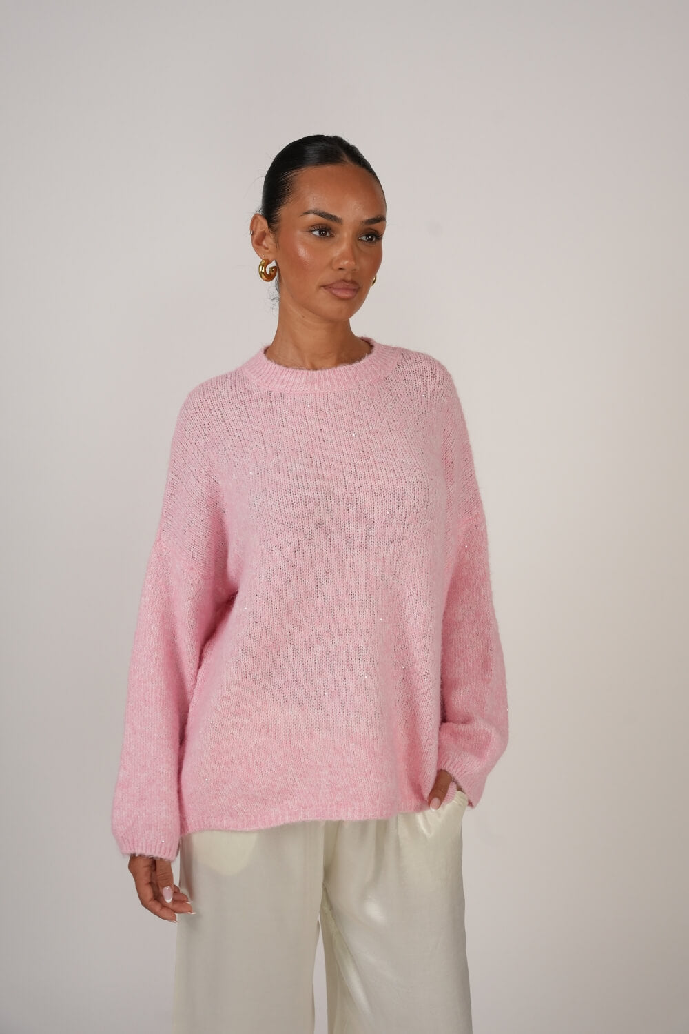 Aurora | Jersey de mini lentejuelas