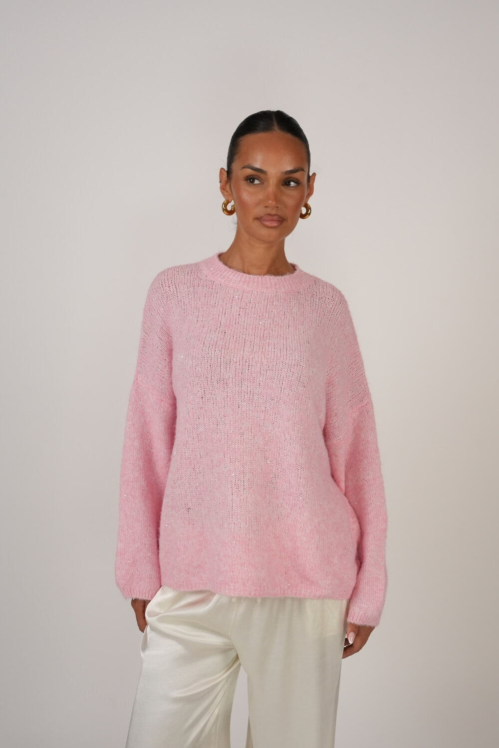 Aurora | Jersey de mini lentejuelas