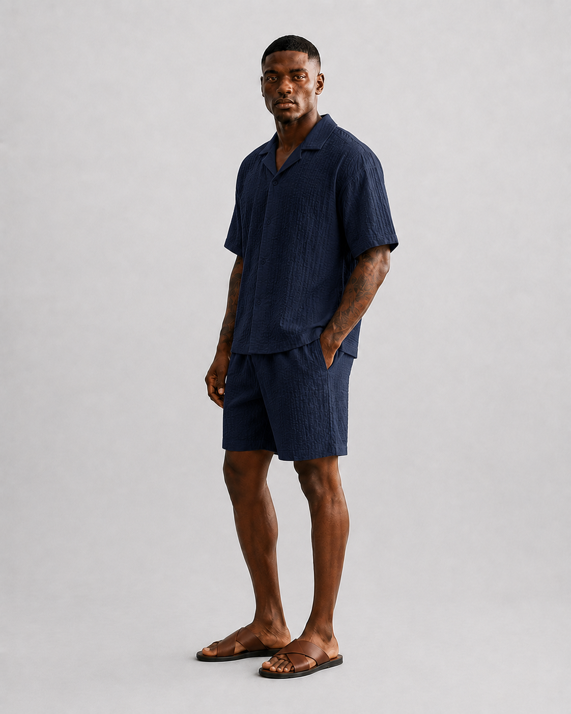Rubén | Conjunto de camisa y bermuda