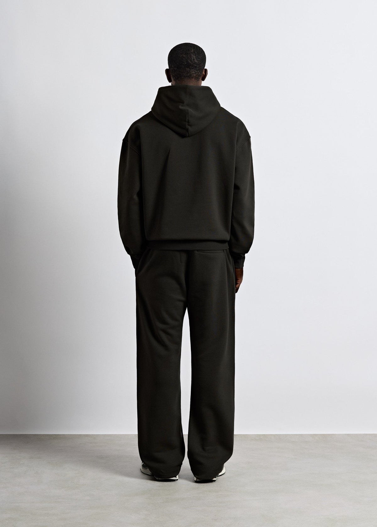 Sudadera Capucha Oversize Darío en negro, foto 5