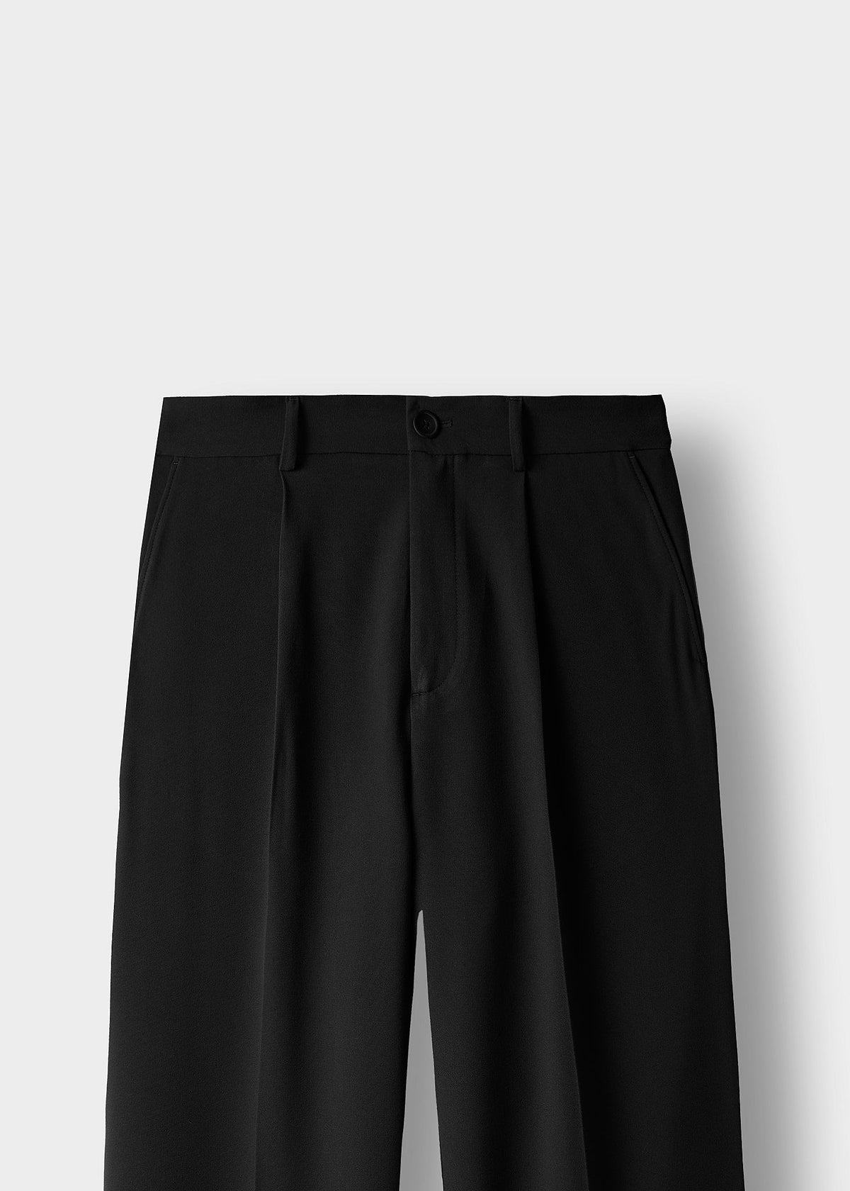 Pantalón de Vestir Pierna Ancha Javier en negro, foto 3