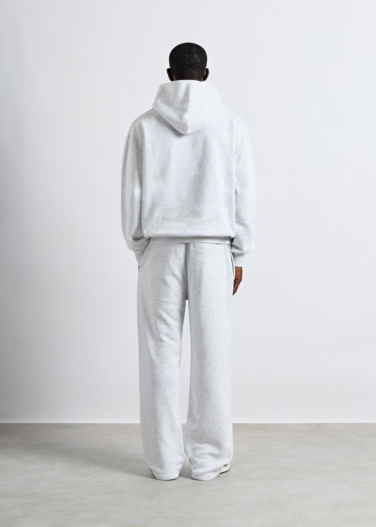 Sudadera Capucha Oversize Nil en gris ceniza, foto 5