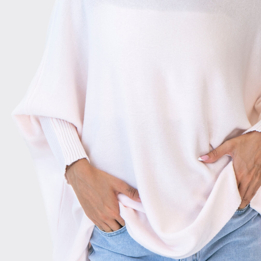 Rafaela | Jersey oversize de hombros caídos
