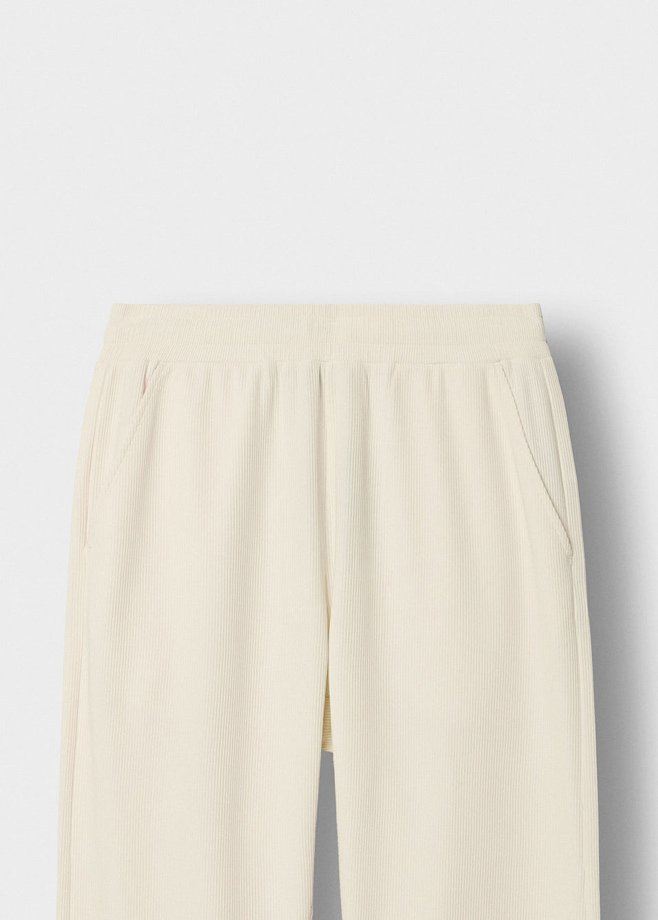 Pantalón Plisado Cordón Elías en crudo, foto 3