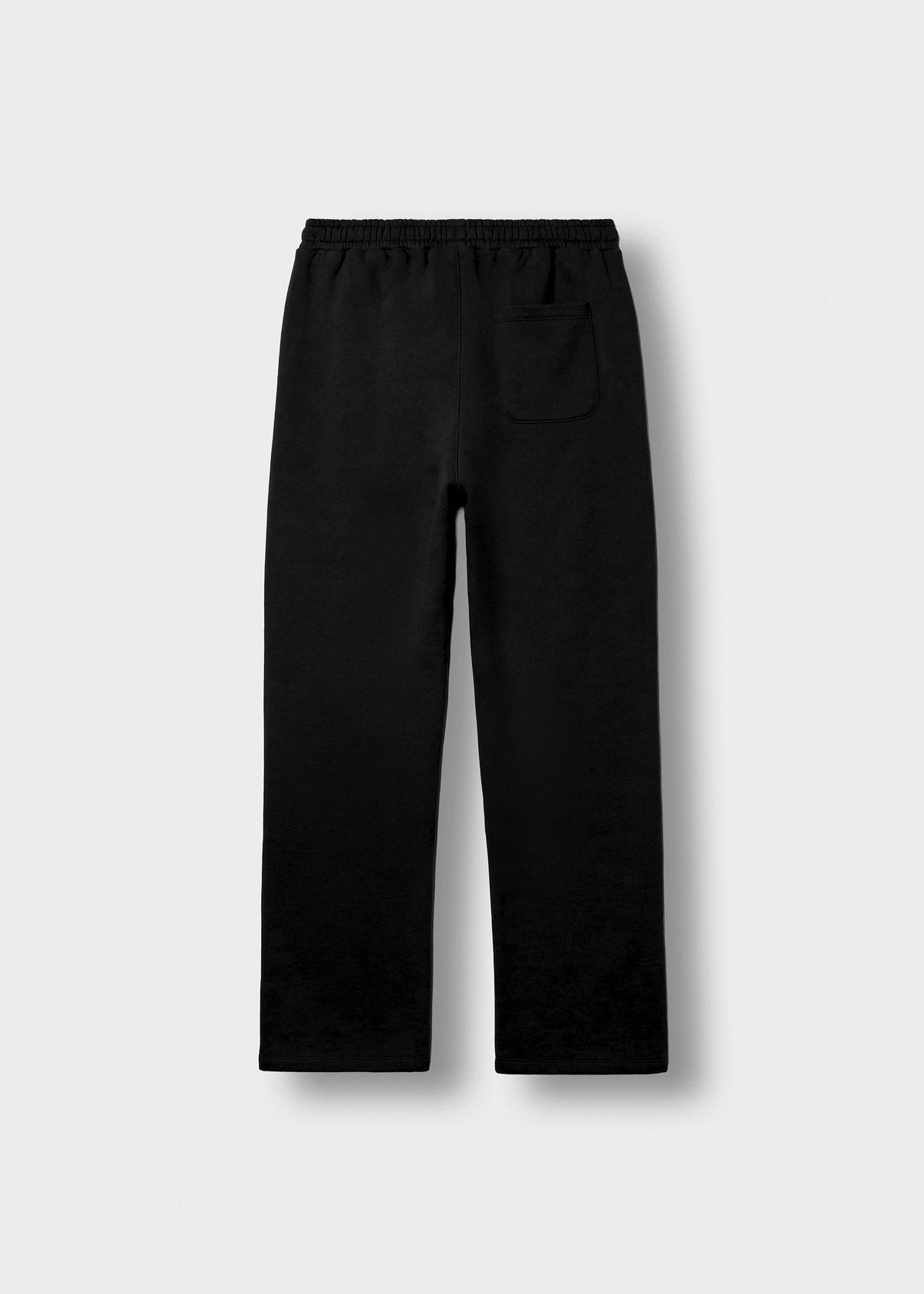 Pantalón de Chándal Recto Pablo en negro, vista trasera