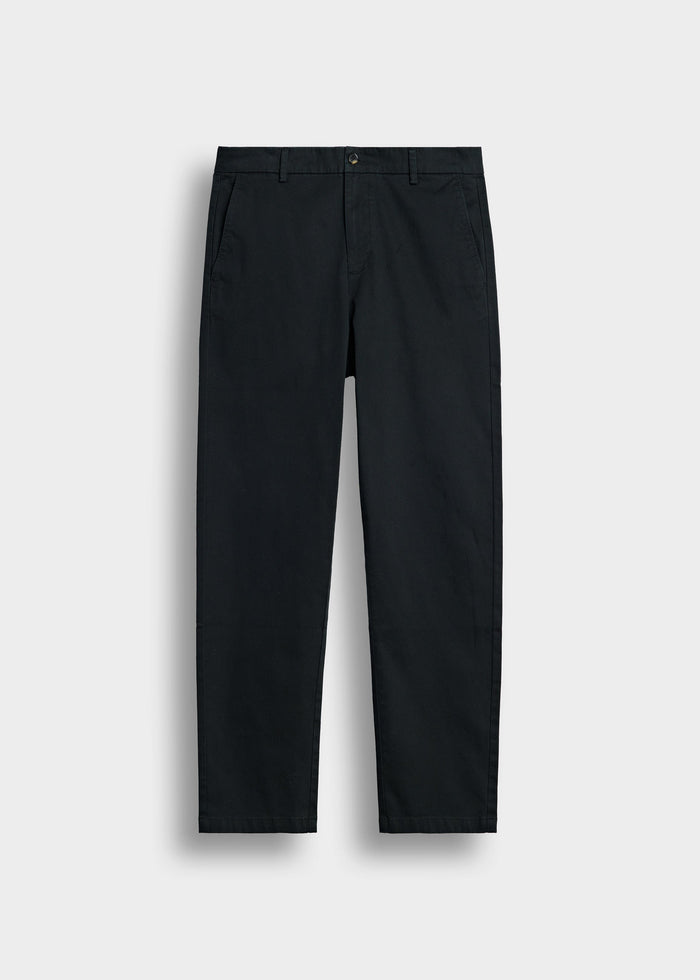Pantalón Chino Regular Tomás en negro, vista delantera