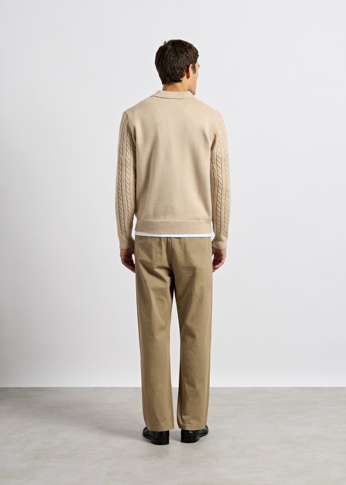 Pantalón Chino Regular Tomás en beige arena, foto 5