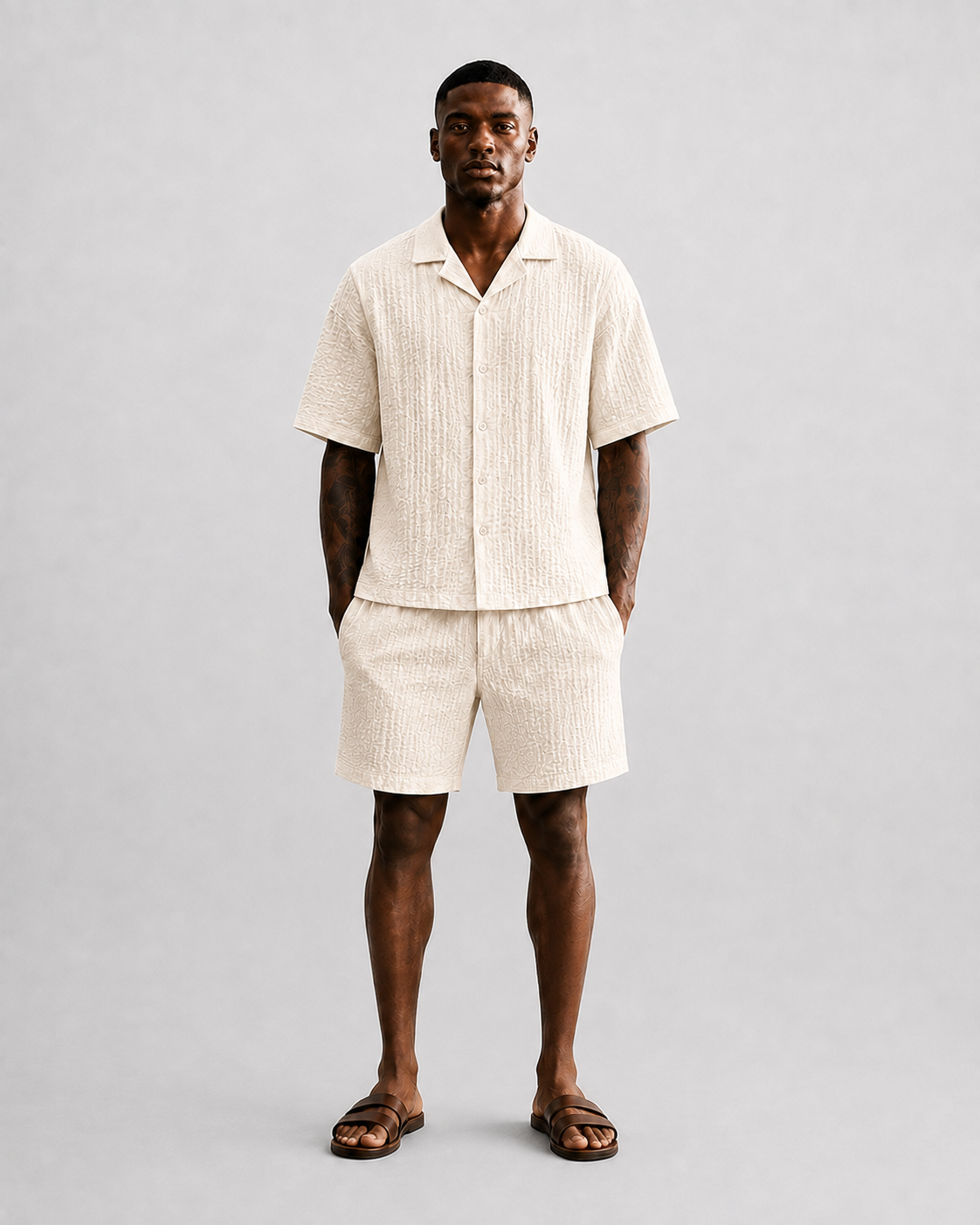 Rubén | Conjunto de camisa y bermuda