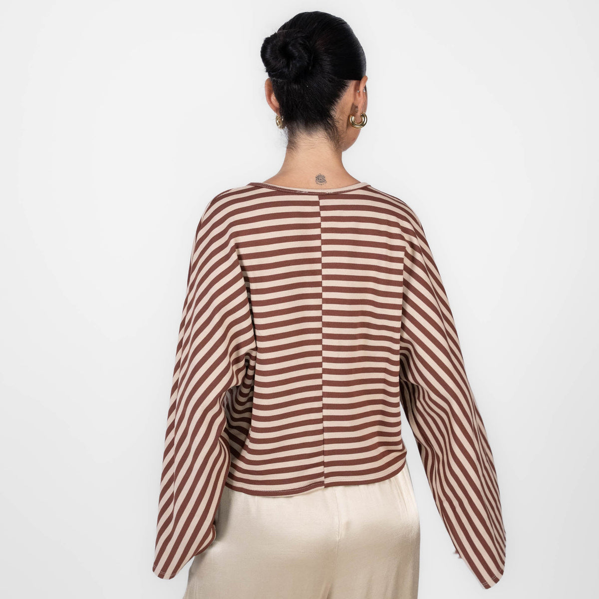 Nuria | Jersey de rayas de manga larga
