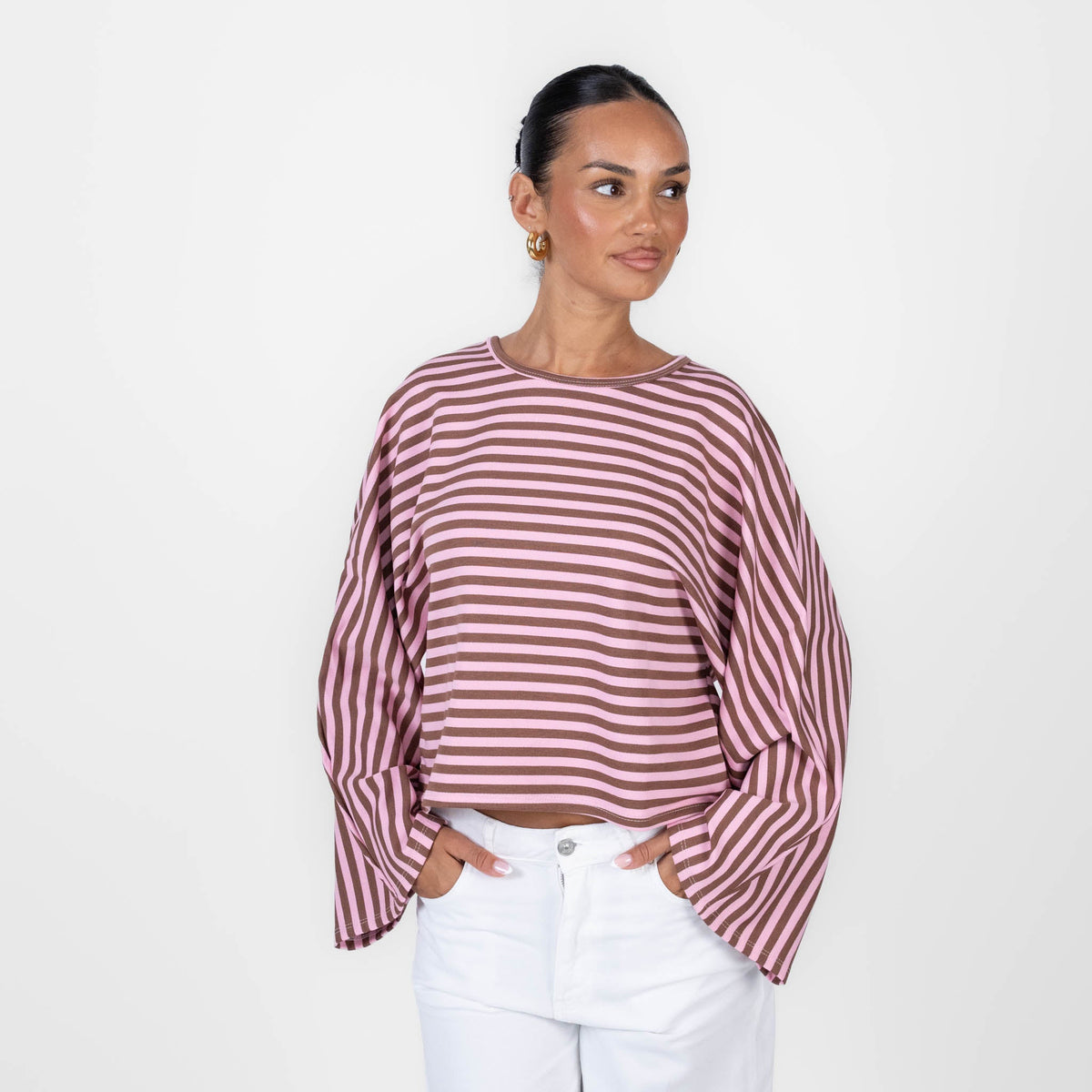 Nuria | Jersey de rayas de manga larga