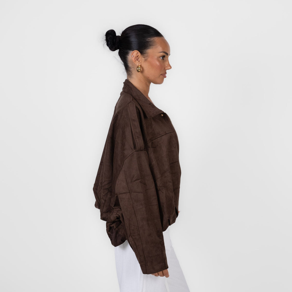 Elisa | Chaqueta oversize efecto velour