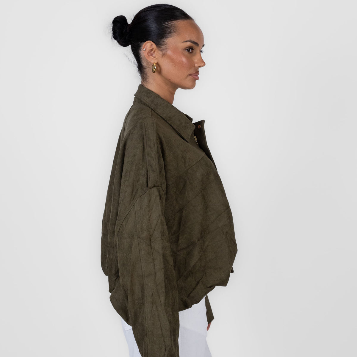 Elisa | Chaqueta oversize efecto velour