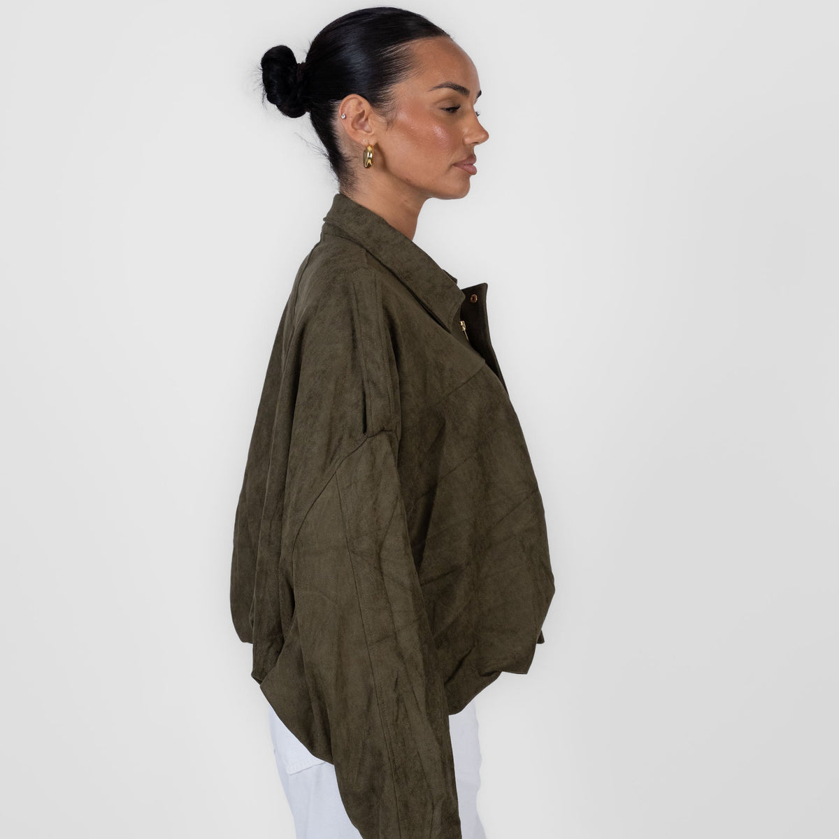 Elisa | Chaqueta oversize efecto velour