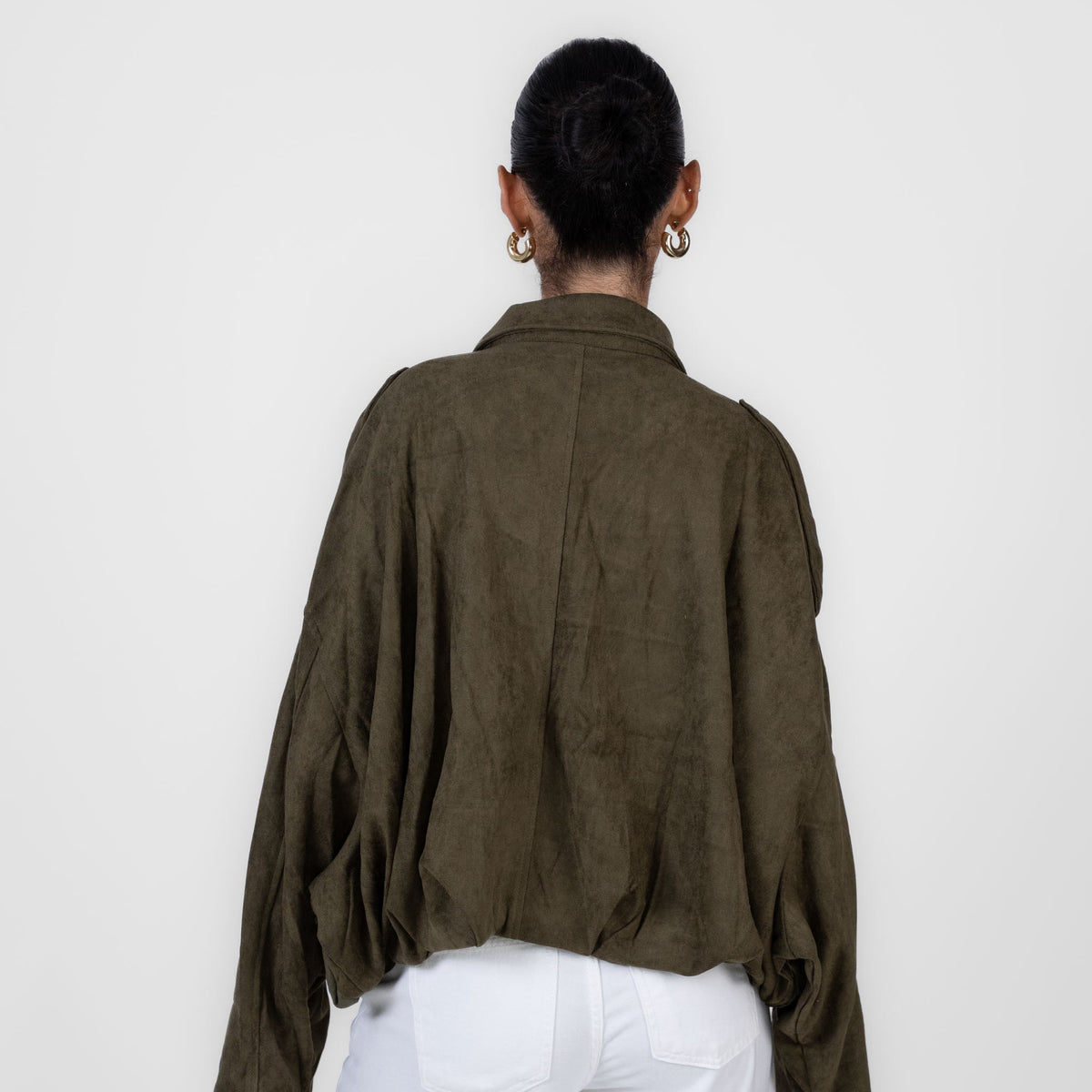 Elisa | Chaqueta oversize efecto velour