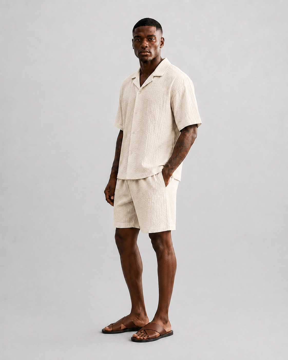 Rubén | Conjunto de camisa y bermuda