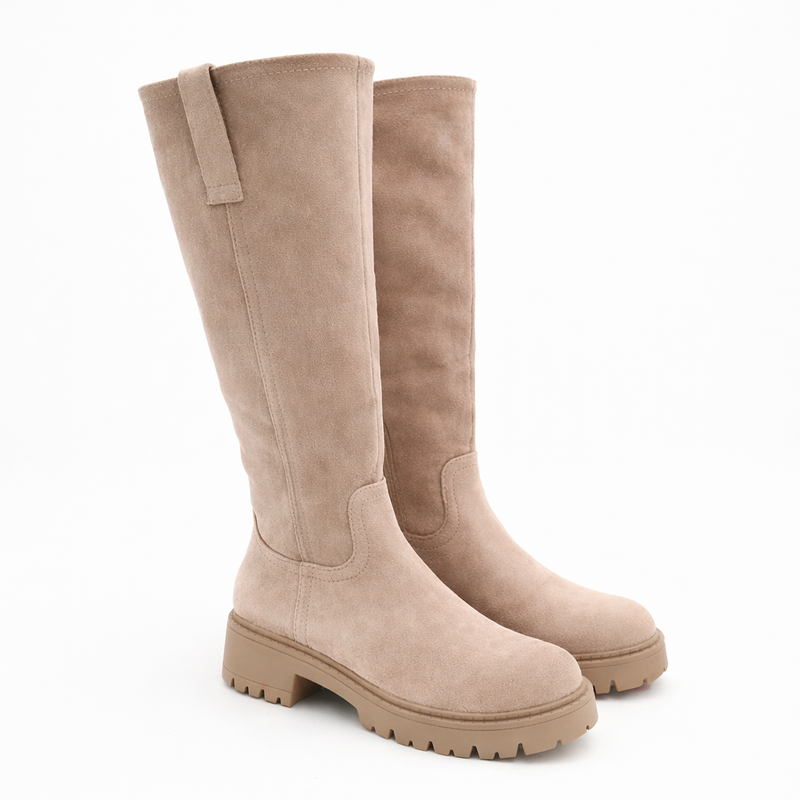 Kendra | Botas altas con suela chunky